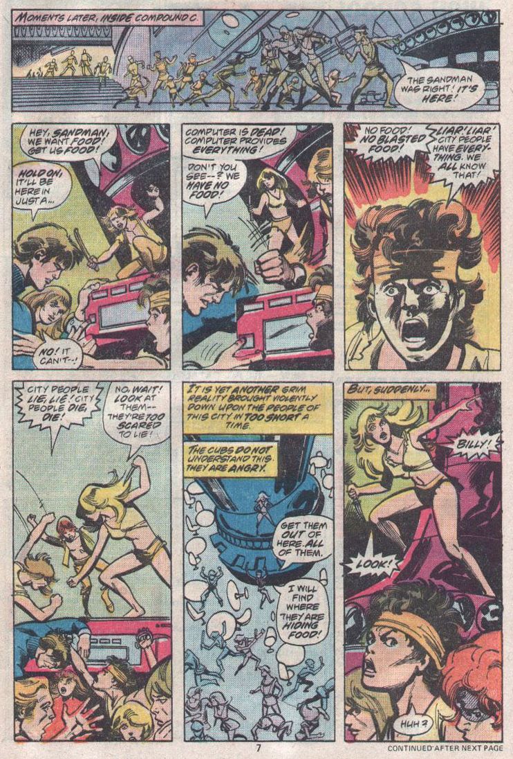 Read online Logan's Run comic -  Issue #7 - 6