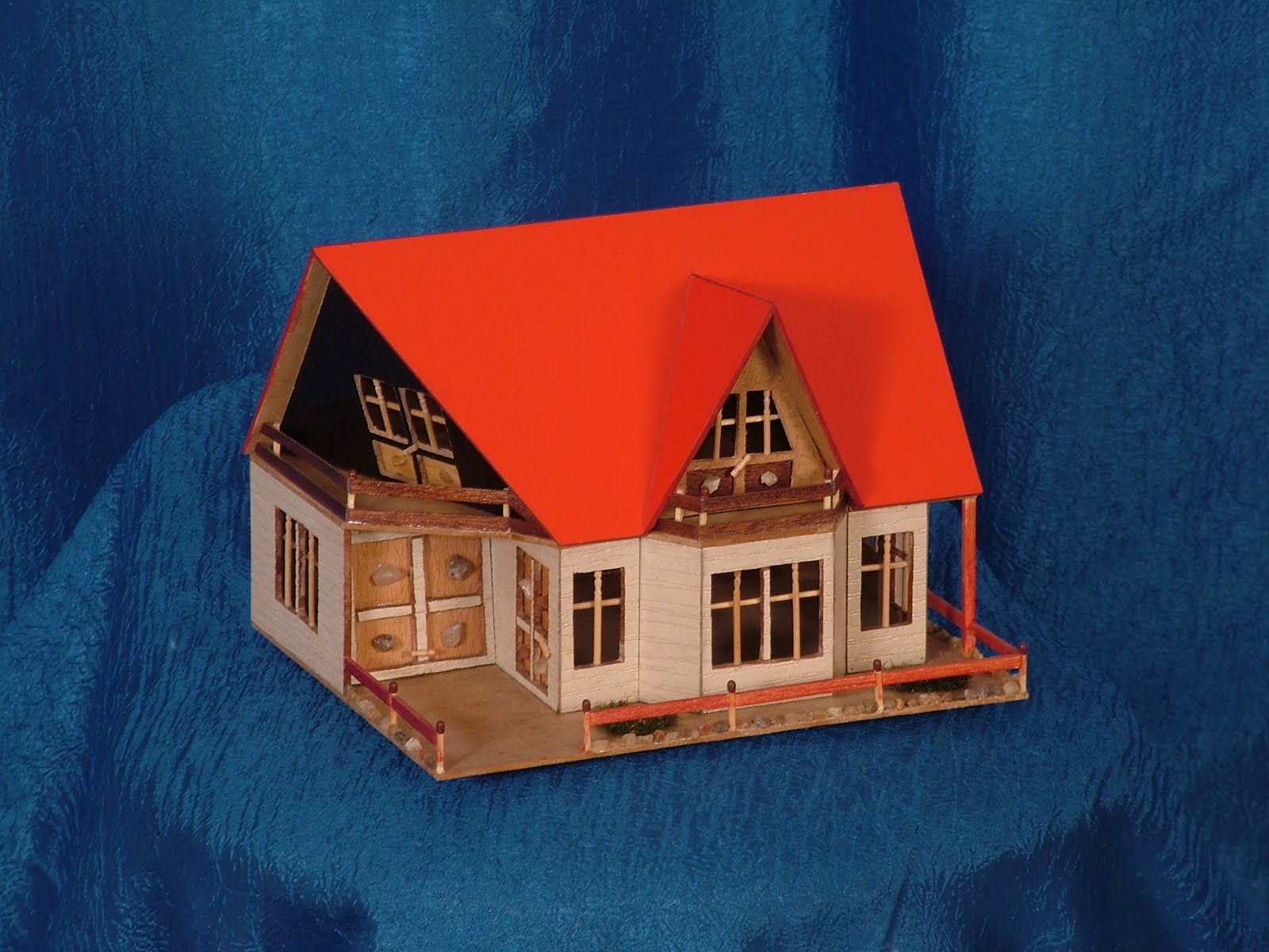 ARTIZANAT SI MACHETE DE CASE CONFECTIONATE MANUAL CASA BUFTEA dimensiuni L220 l180 H160 PRET