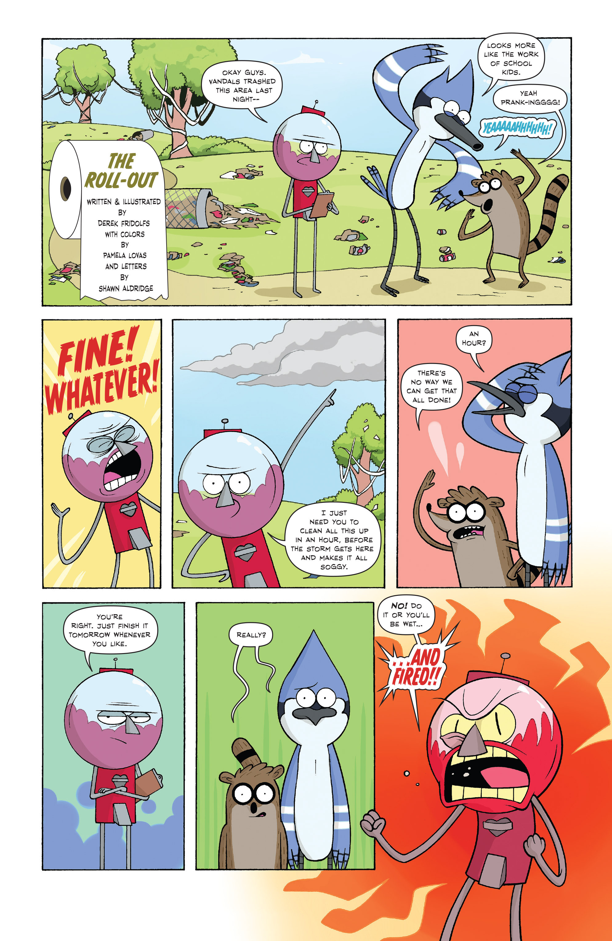 Read online Regular Show comic -  Issue #19 - 18