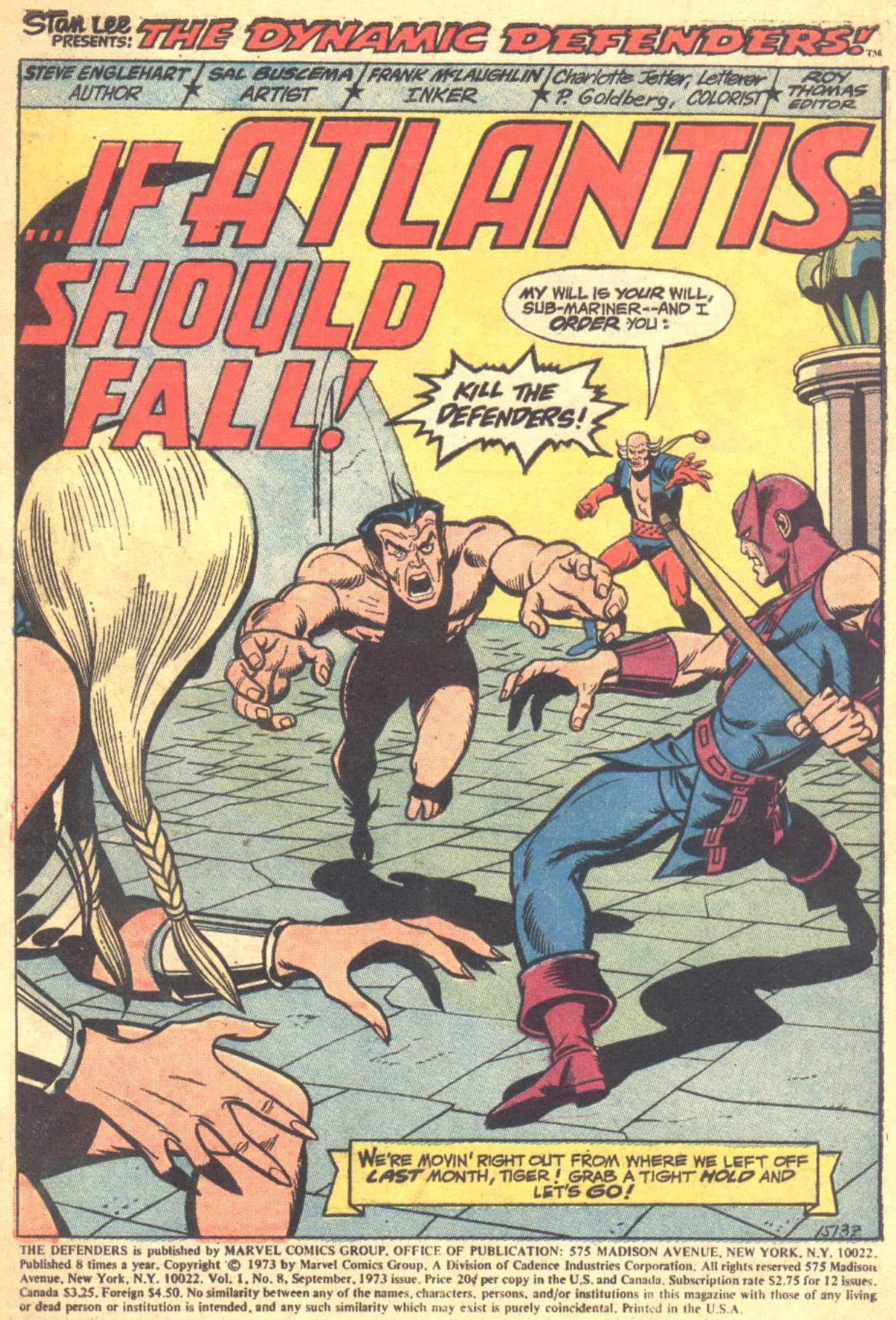 The Defenders (1972) Issue #8 #9 - English 2