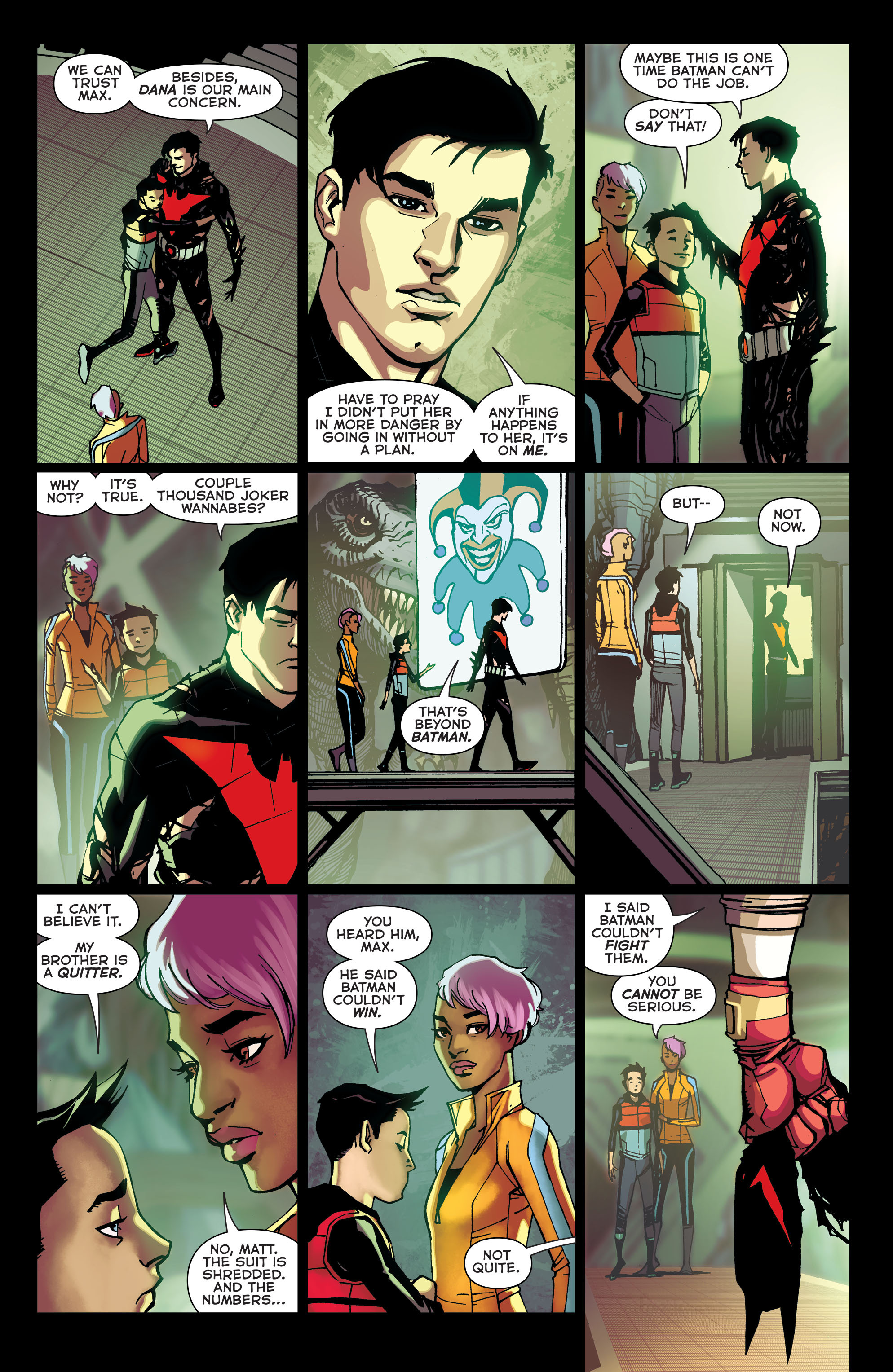 Read online Batman Beyond (2016) comic -  Issue #1 - 21