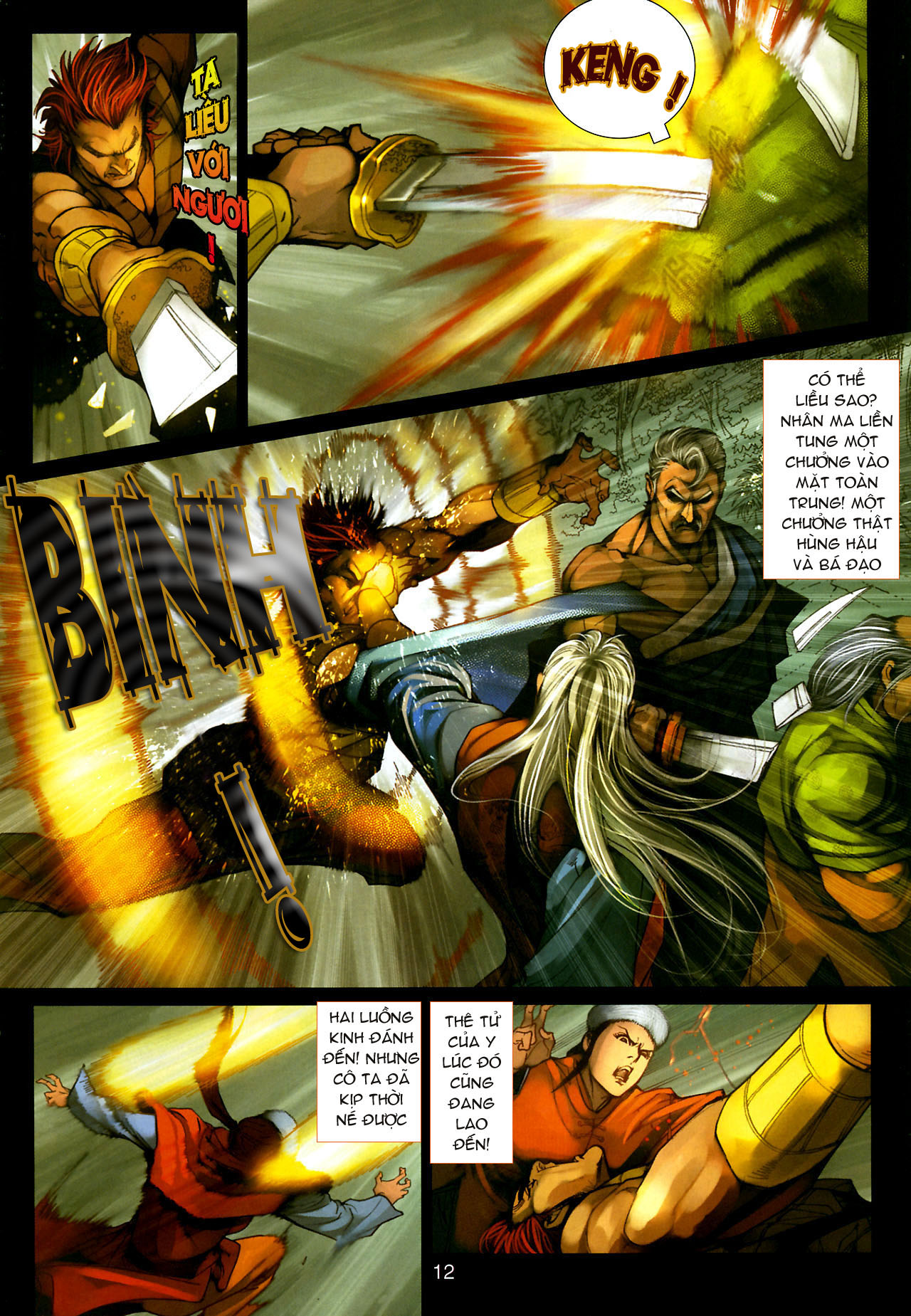 Thần Chưởng Long Kiếm Phi chap 35