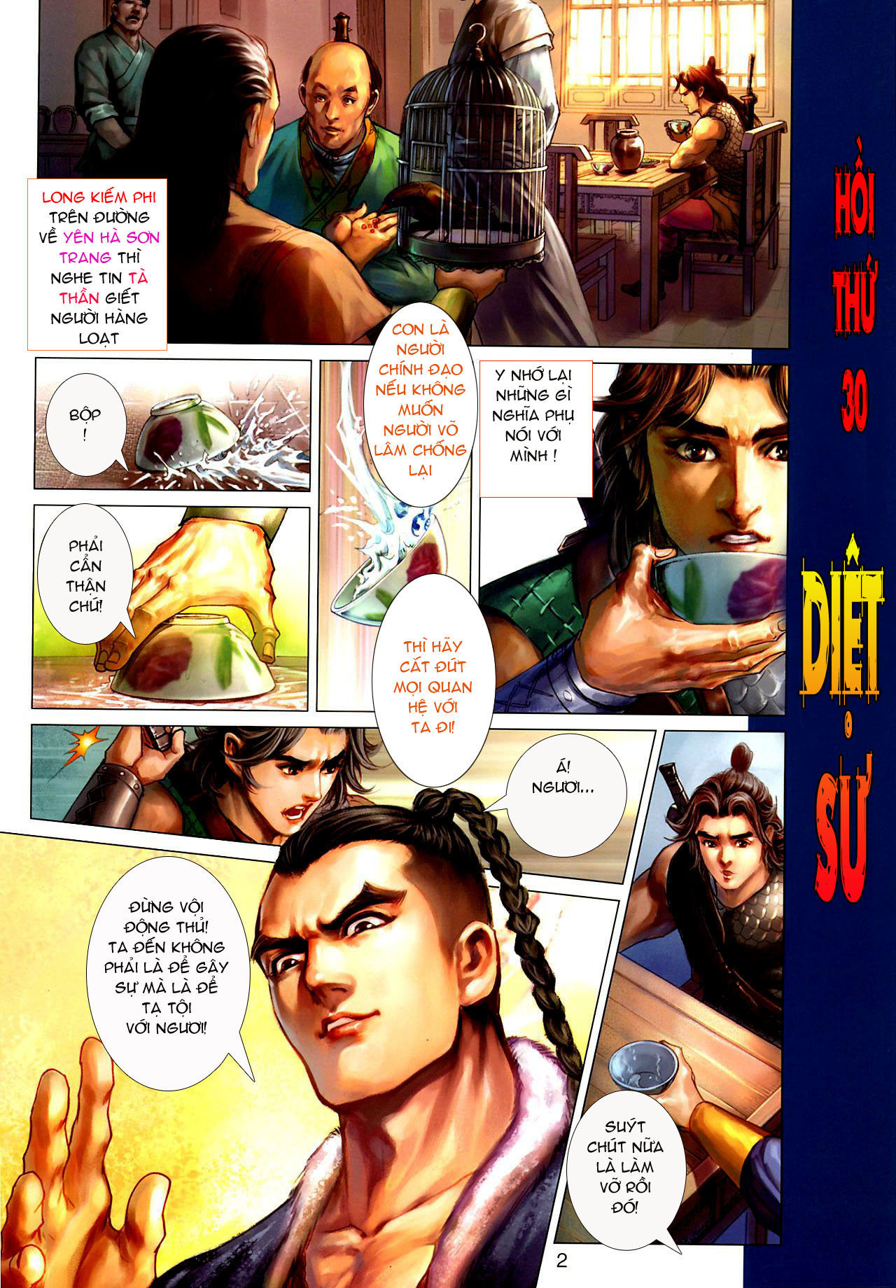 Thần Chưởng Long Kiếm Phi chap 30