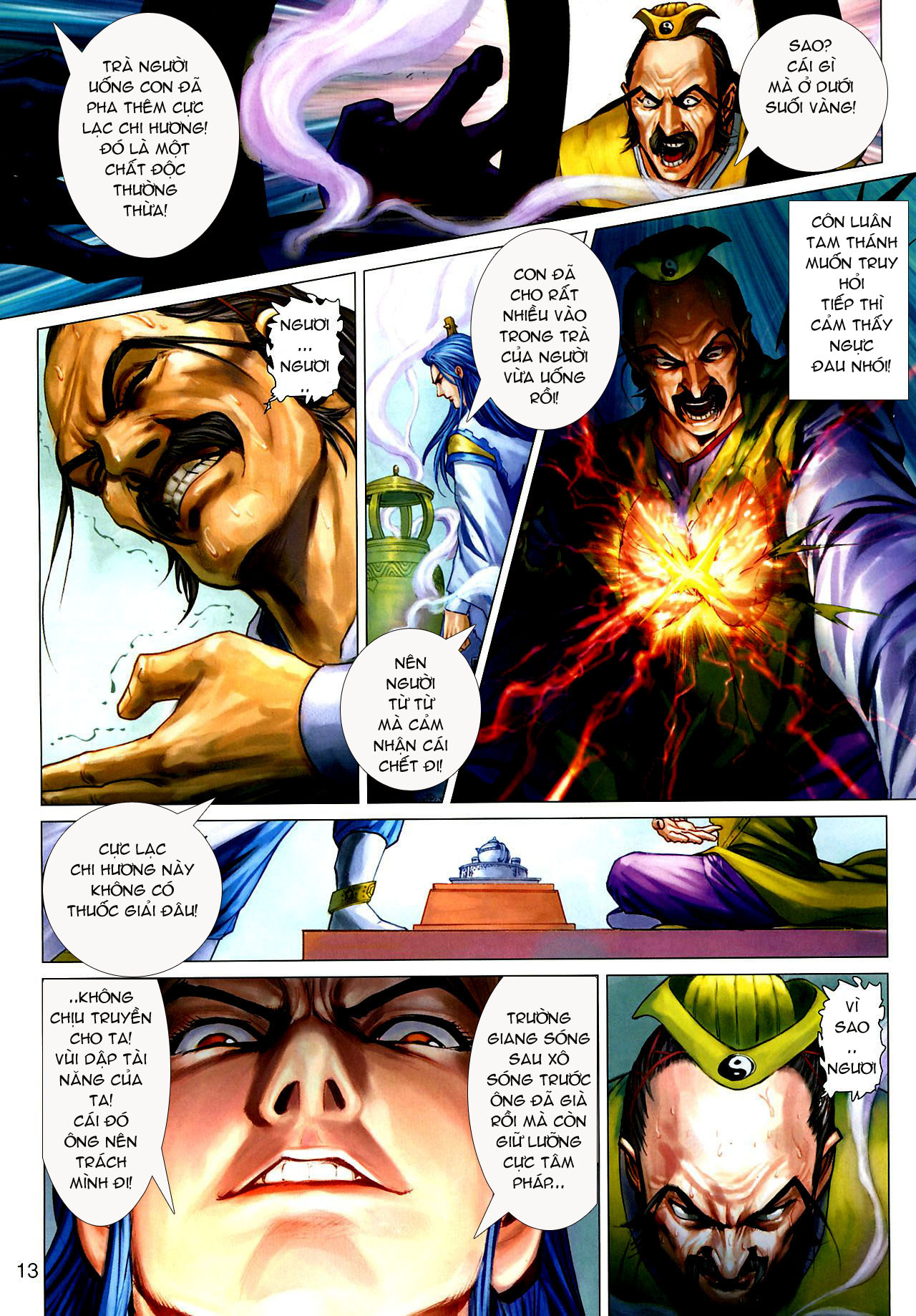 Thần Chưởng Long Kiếm Phi chap 30