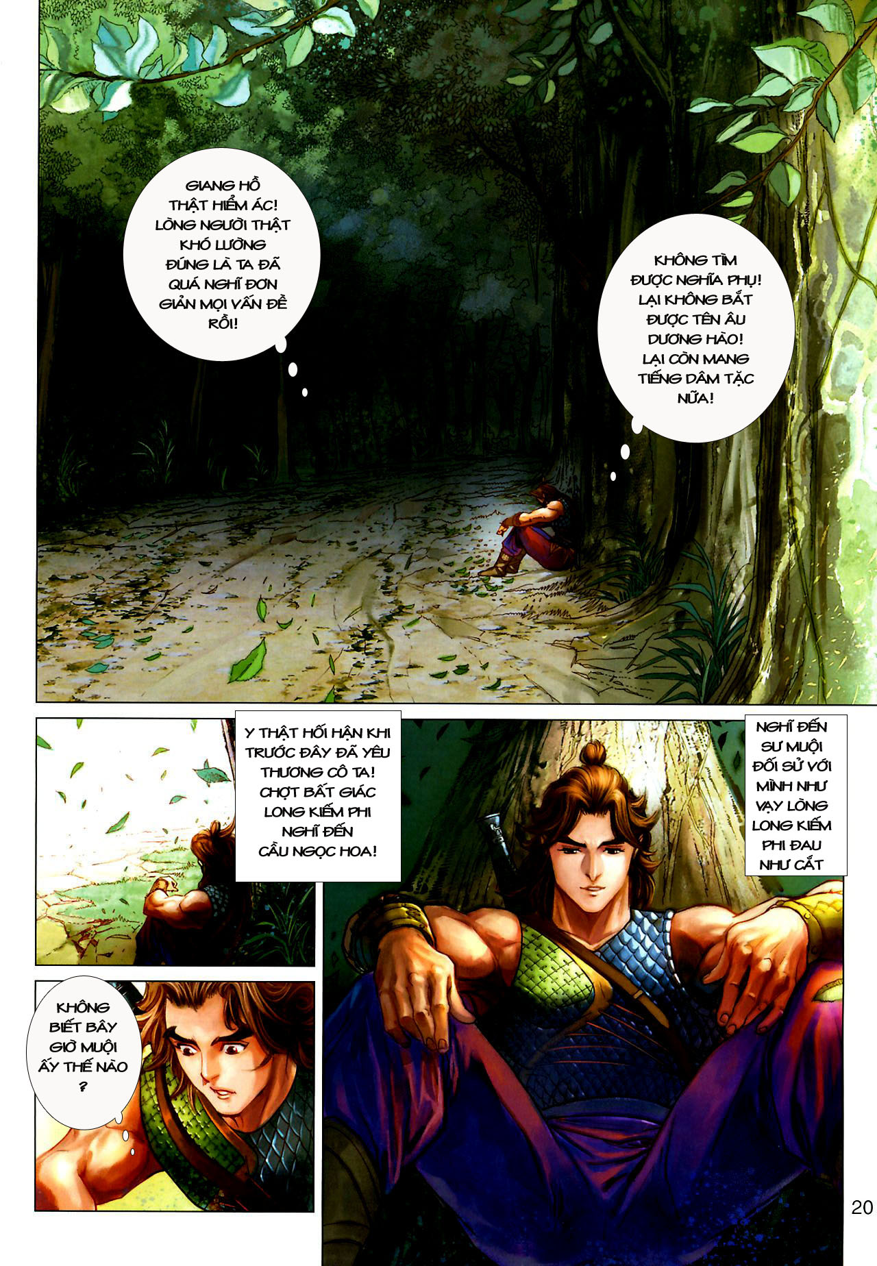 Thần Chưởng Long Kiếm Phi chap 28