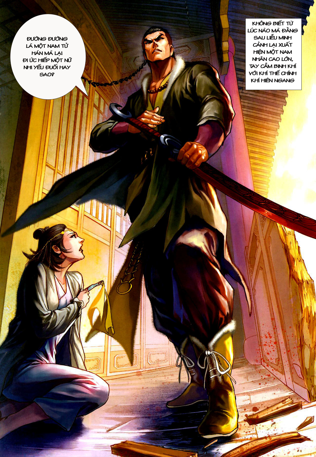 Thần Chưởng Long Kiếm Phi chap 28