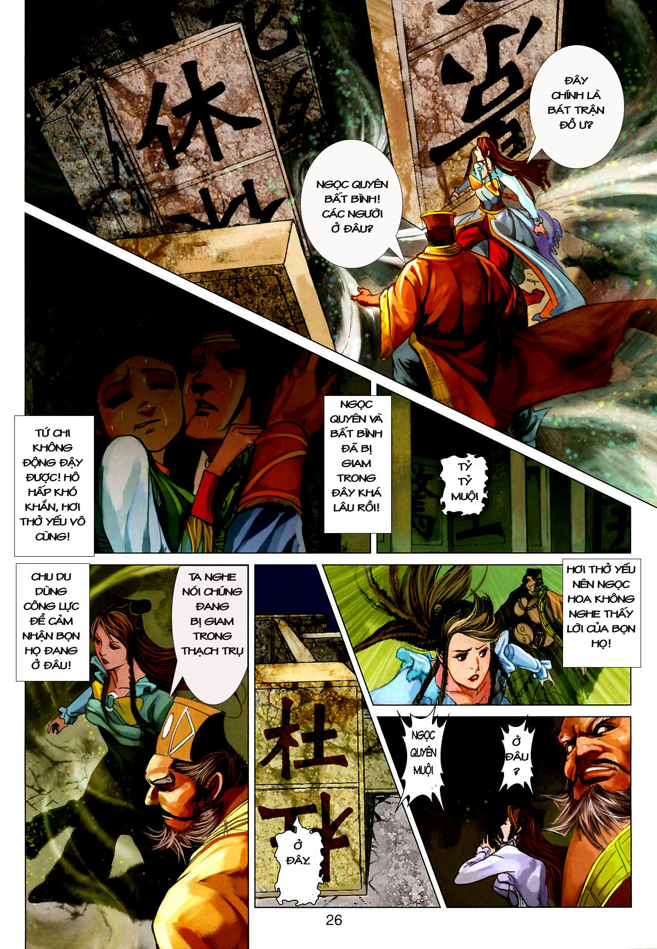 Thần Chưởng Long Kiếm Phi chap 28