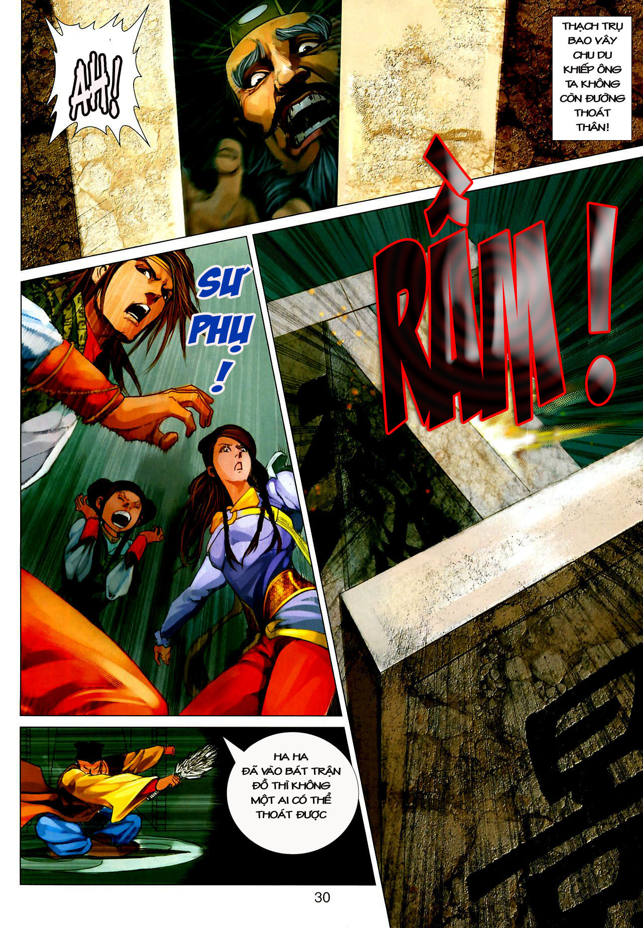 Thần Chưởng Long Kiếm Phi chap 28