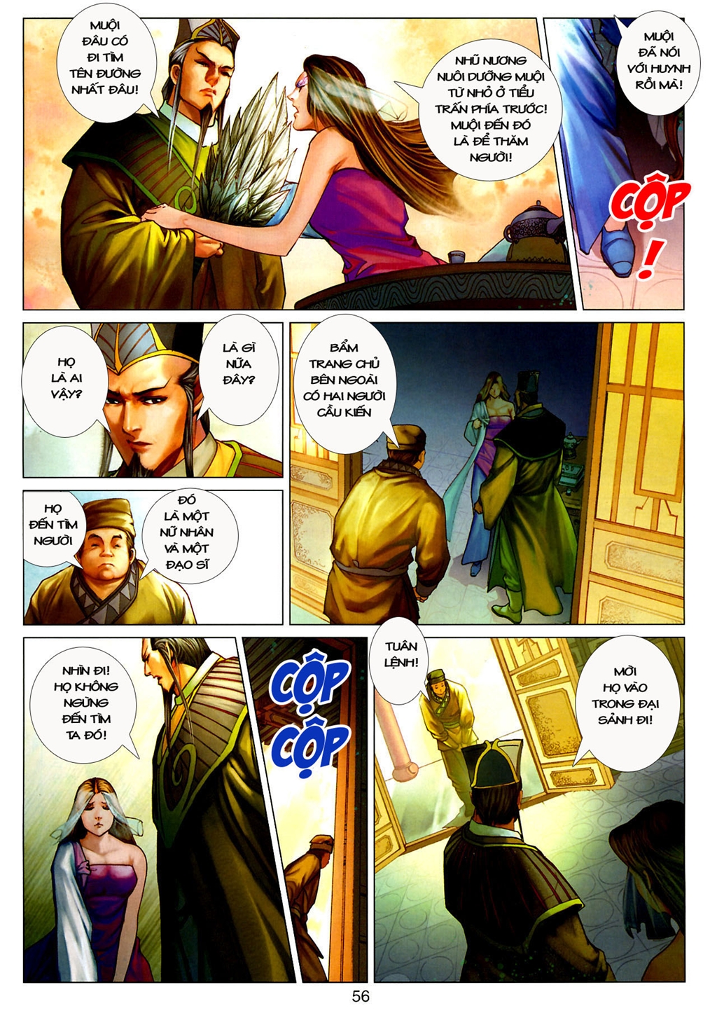 Thần Chưởng Long Kiếm Phi chap 27