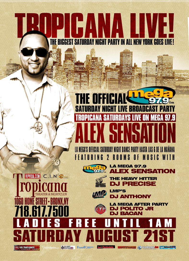 VIPVIDA EVENTS Enterate! News letter! New York latin Nightlife