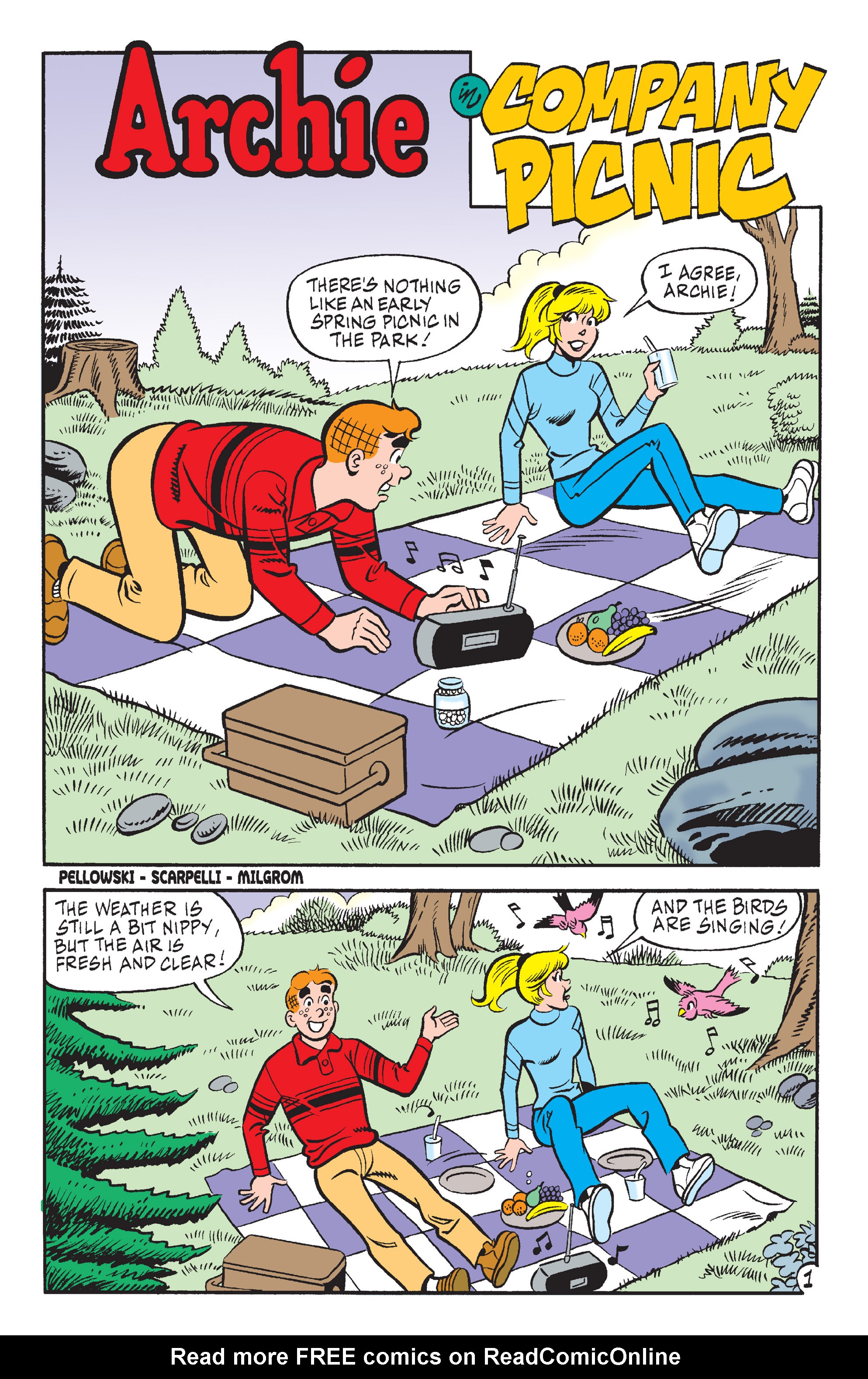 Read online Betty and Veronica: Picnic Antics comic -  Issue # TPB - 9