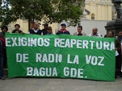 EXIGEN REAPERTURA DE RADIO "LA VOZ" DE BAGUA