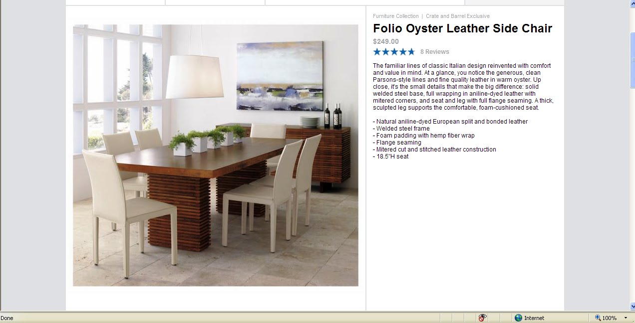 Dexter & Dinah The Saga of the Dining Room Chairs