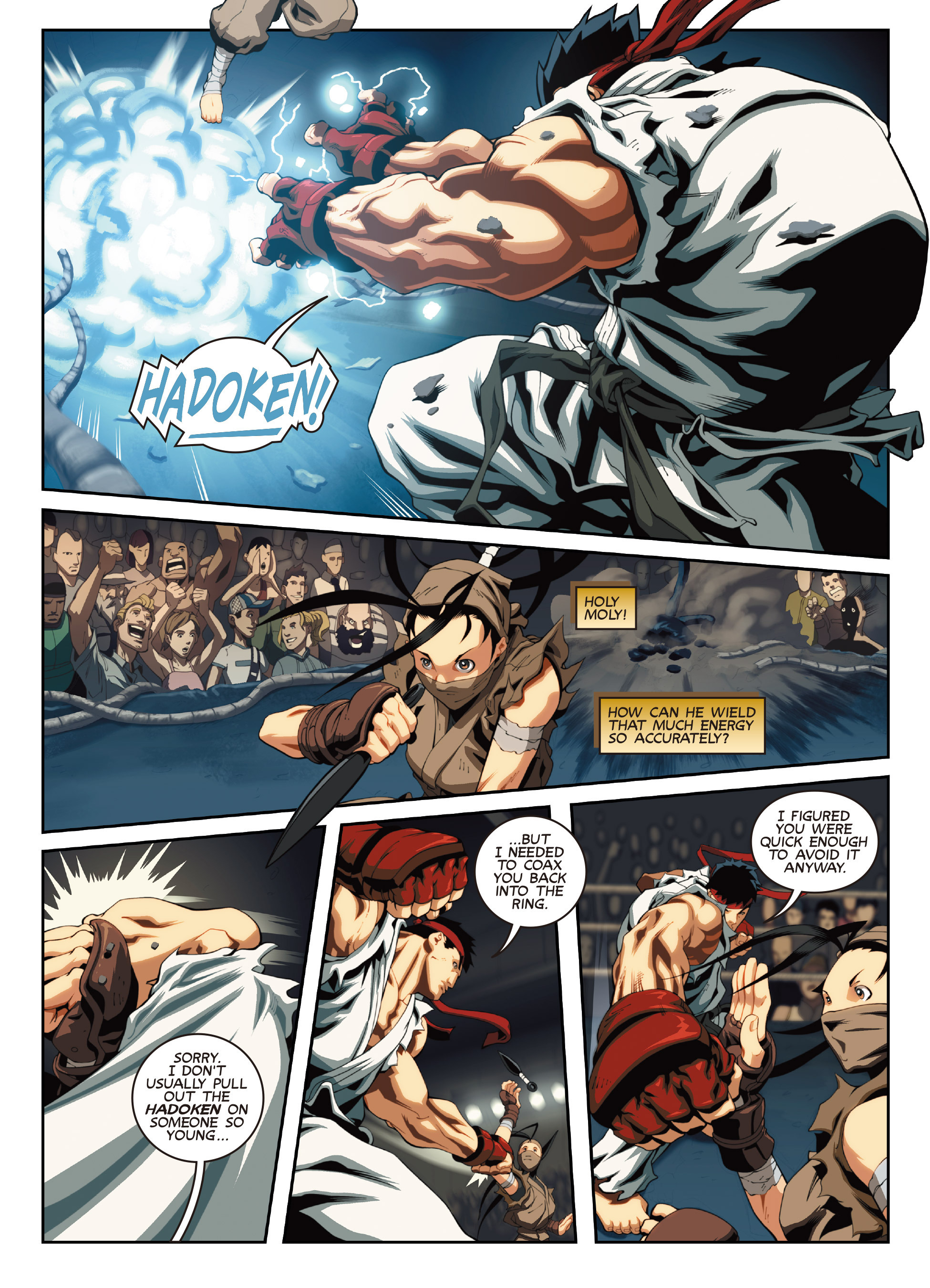 Read online Free Comic Book Day 2015 comic -  Issue # Street Fighter - Super Combo Special - 20