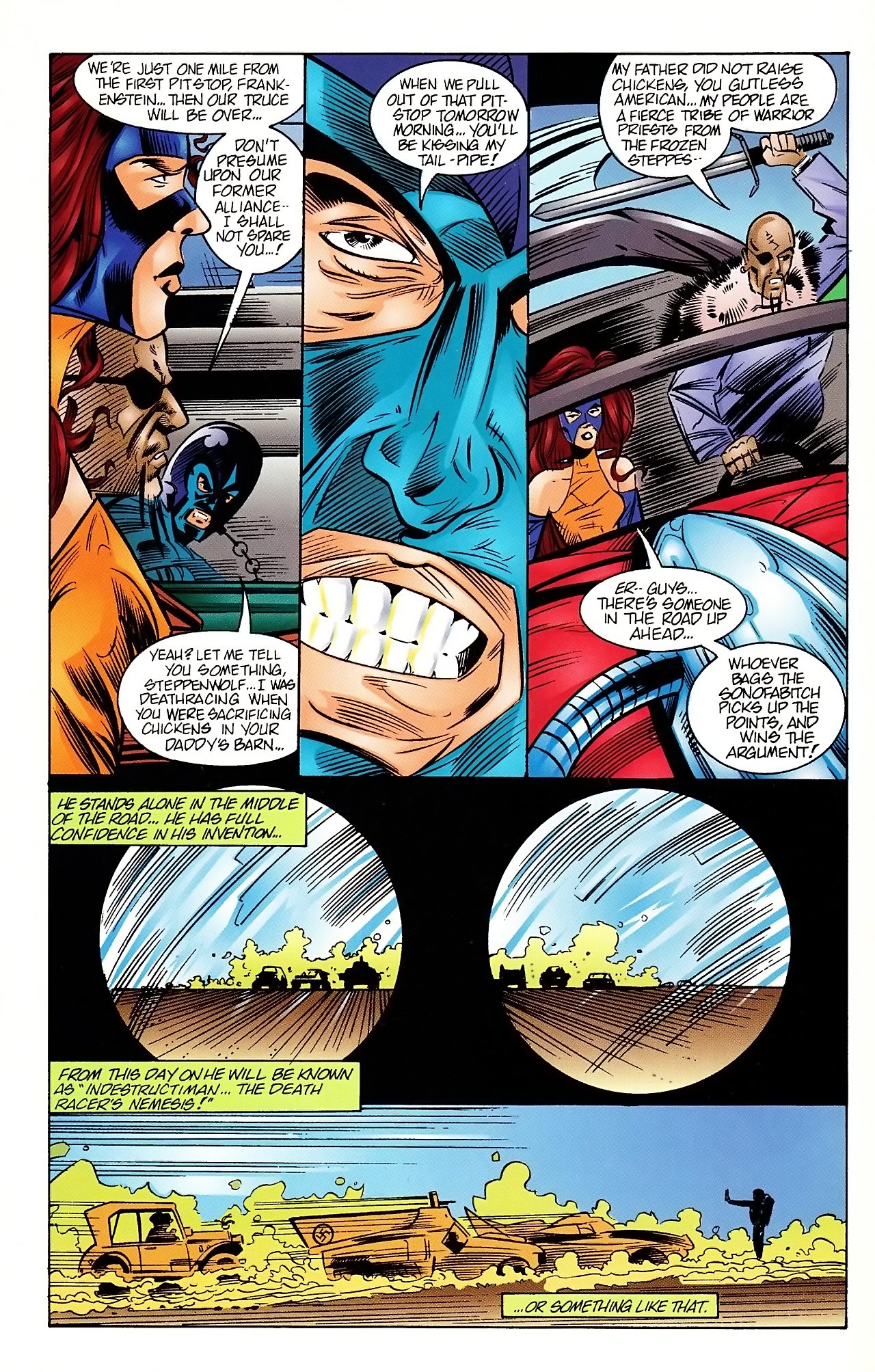 Read online Death Race 2020 comic -  Issue #6 - 4