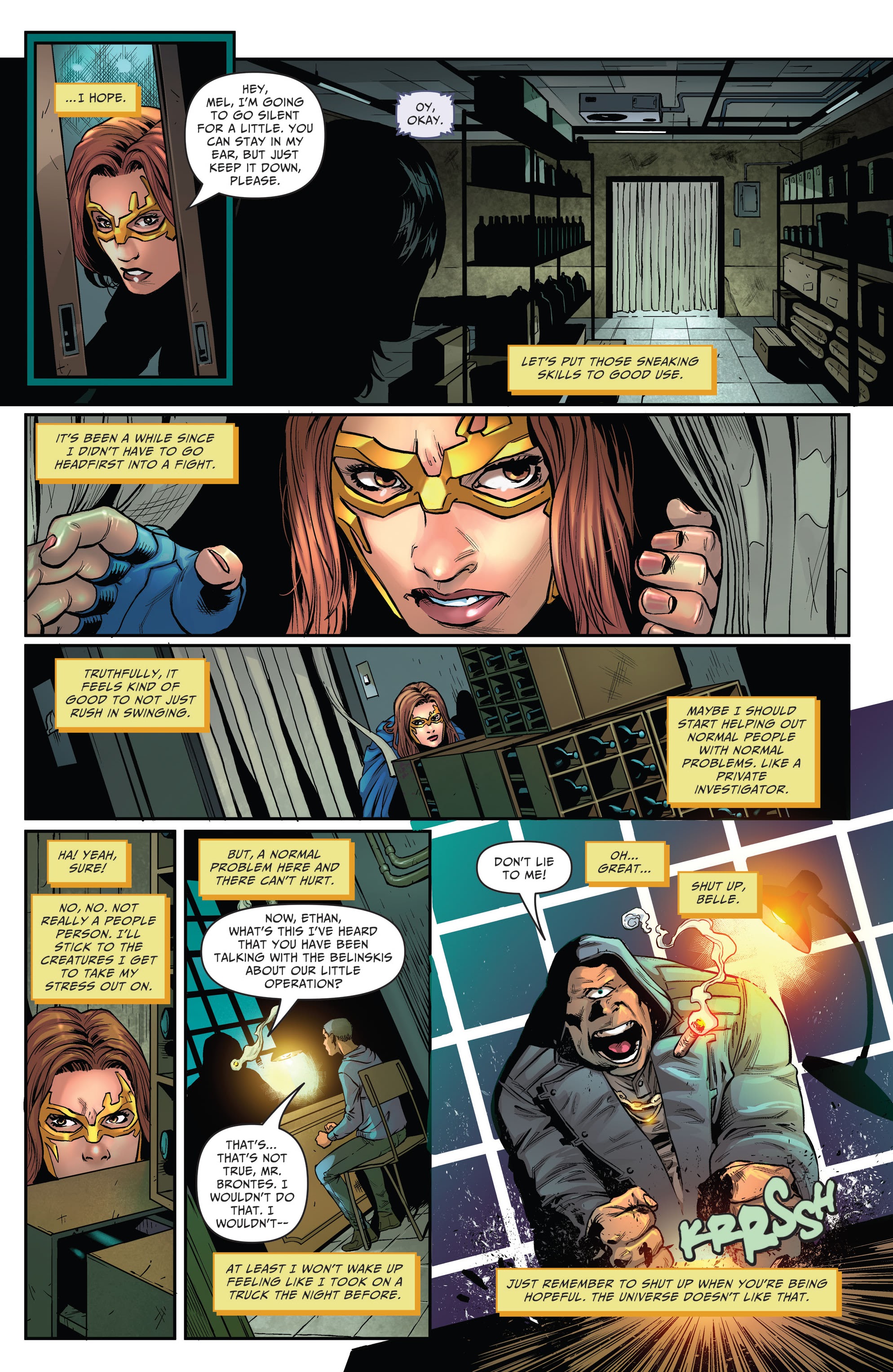 Read online Belle: Thunder of Gods comic -  Issue # Full - 18
