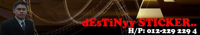 dEsTiNyy STICKER