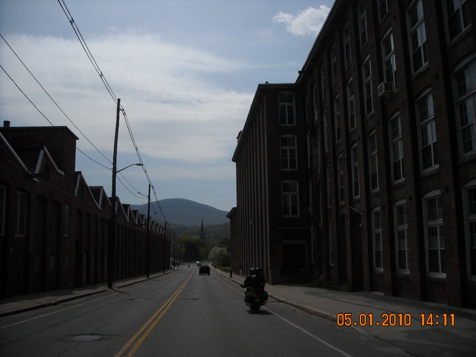 Here Kitty Kitty Bike Ride today To Bennington Vermont