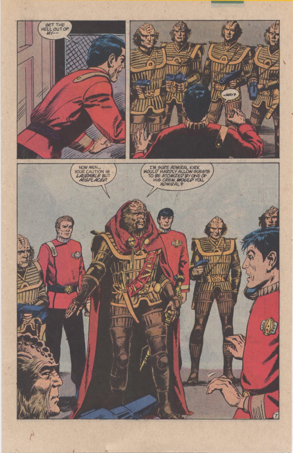 Read online Star Trek (1984) comic -  Issue #50 - 9