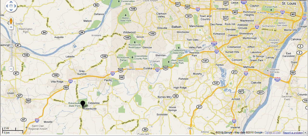 Capt. Spaulding's World Tornado Damages Homes Southwest of St. Louis MO
