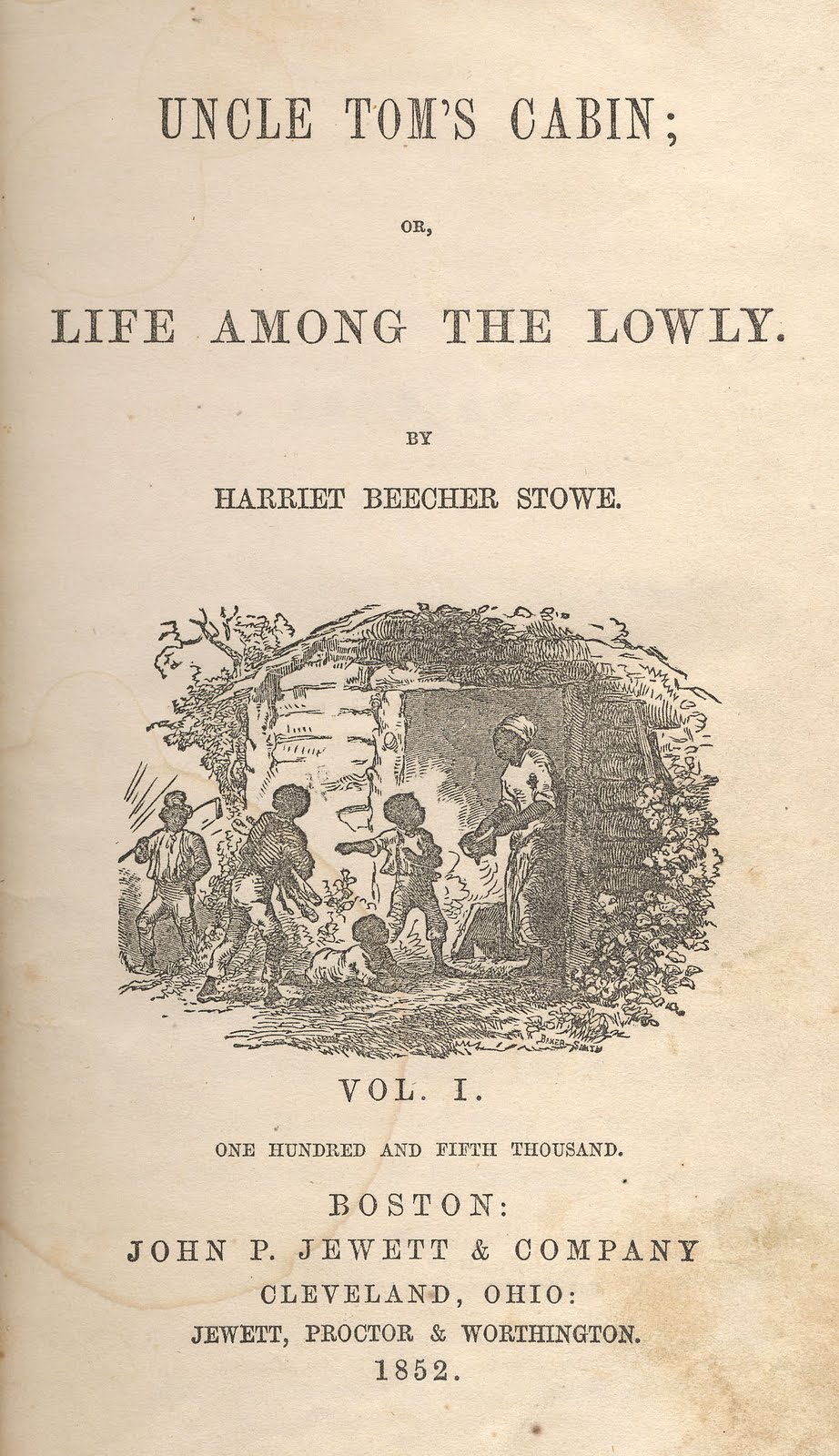 A fight against slavery in uncle toms cabin by harriet beecher stowe