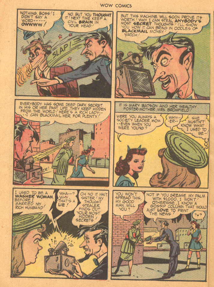 Read online Wow Comics comic -  Issue #22 - 6
