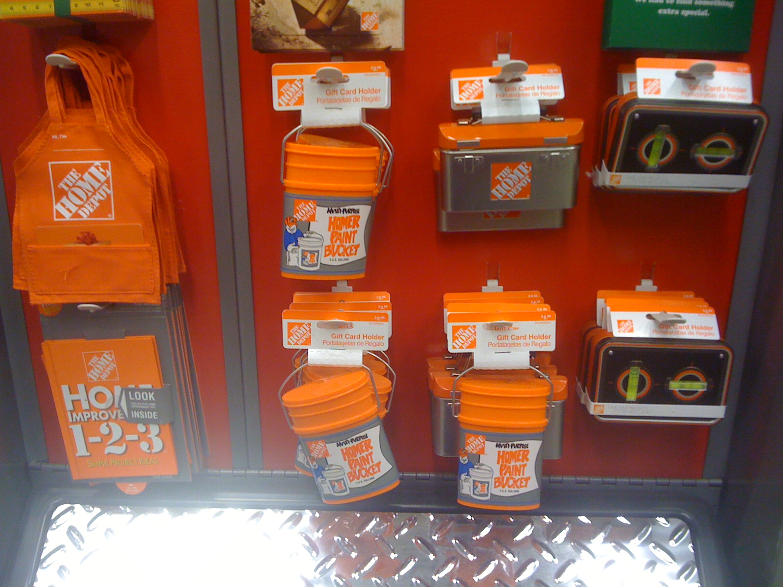 Home Depot Gift Card Holders
