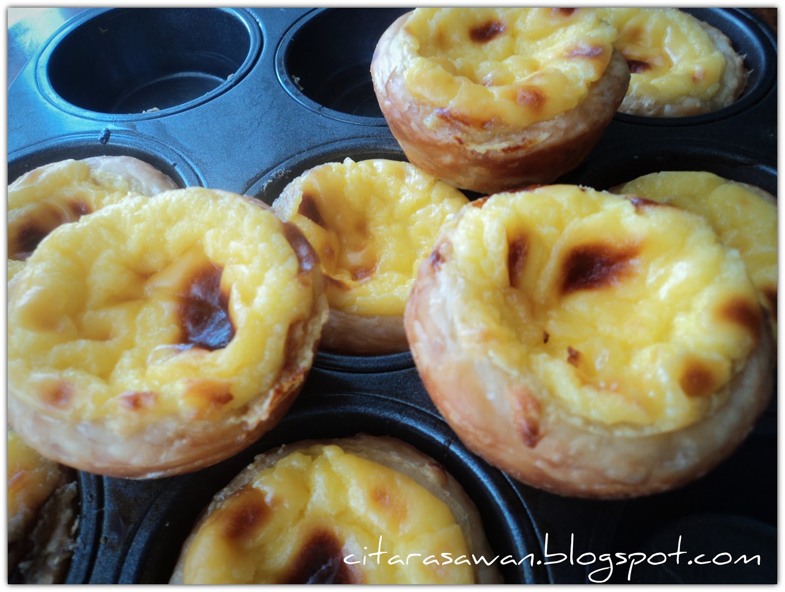 Portuguese Egg Tarts Pastel De Nata Resepi Terbaik
