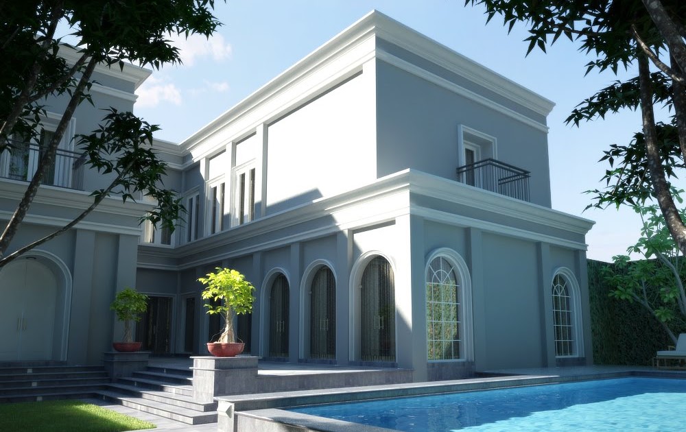 3D ARCHITECTURE Rumah  Classic  Modern