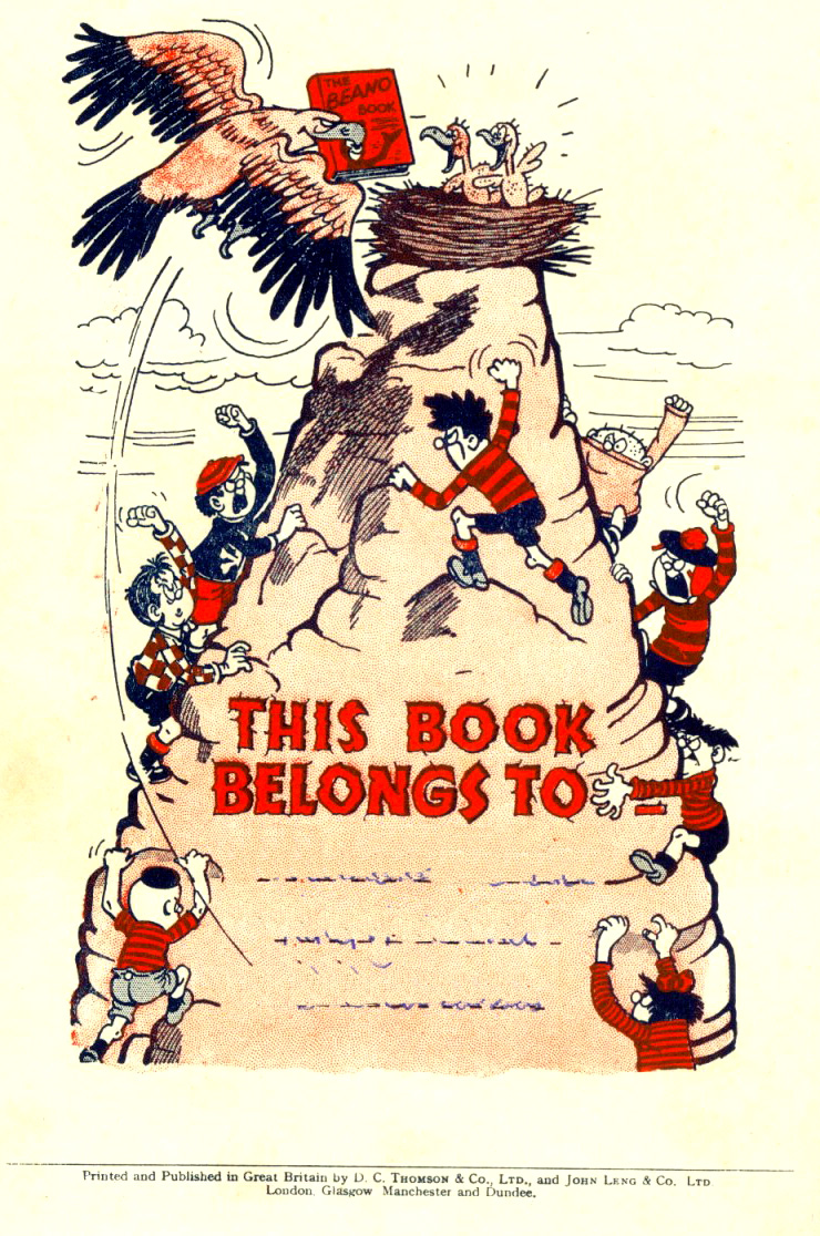 Read online The Beano Book (Annual) comic -  Issue #1960 - 4