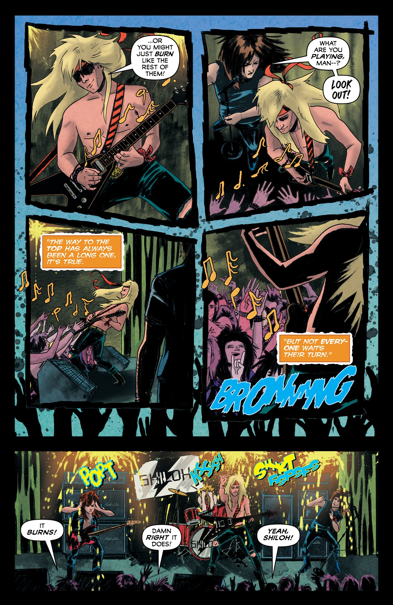 Read online Rockstars comic -  Issue #8 - 4