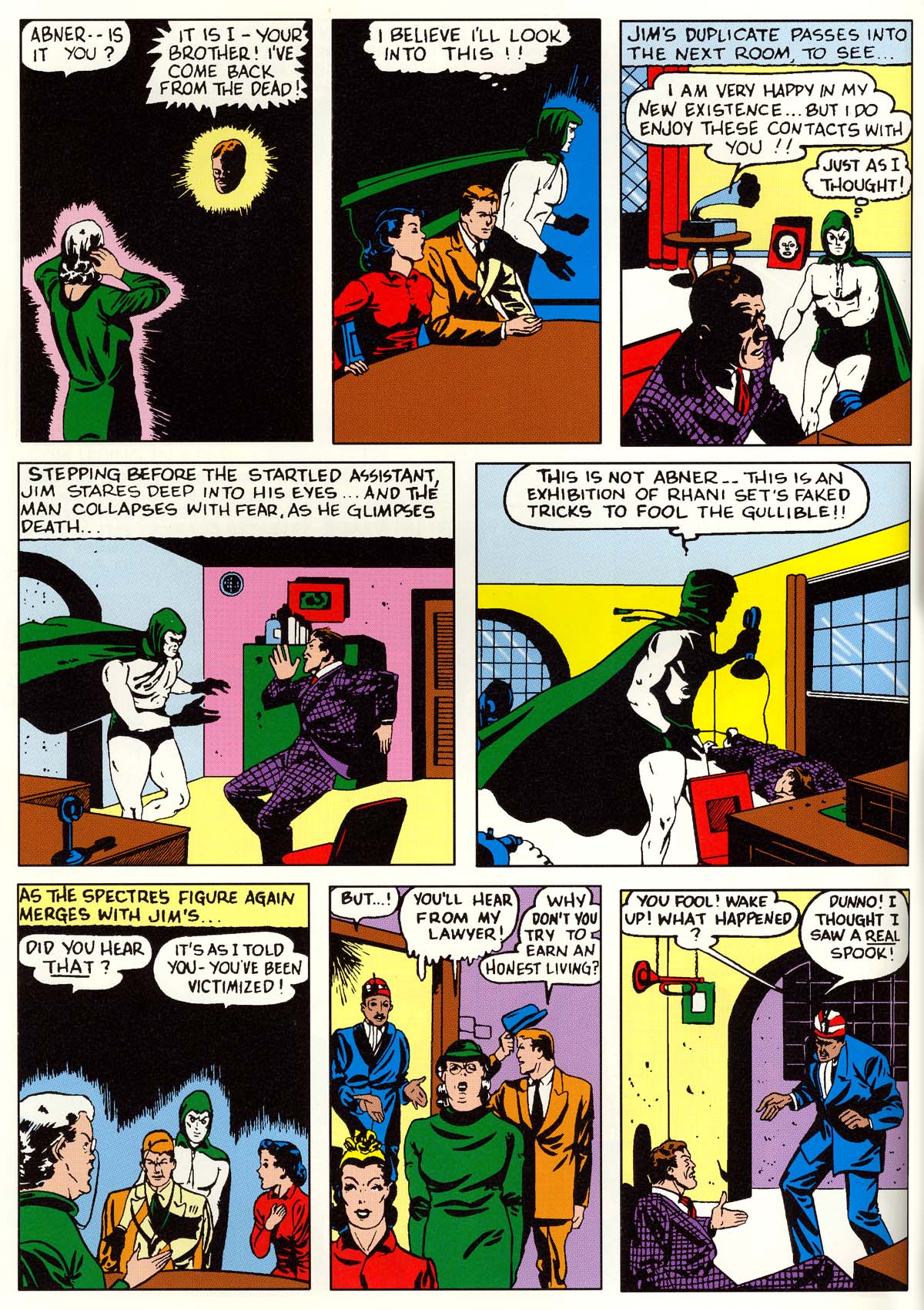 Read online Golden Age Spectre Archives comic -  Issue # TPB (Part 1) - 37