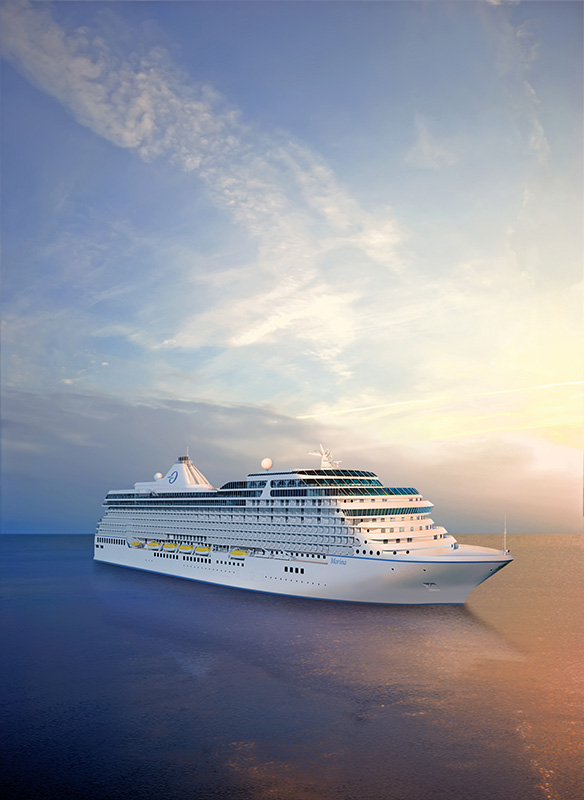 Oceania Cruises' new ship Marina sets sail