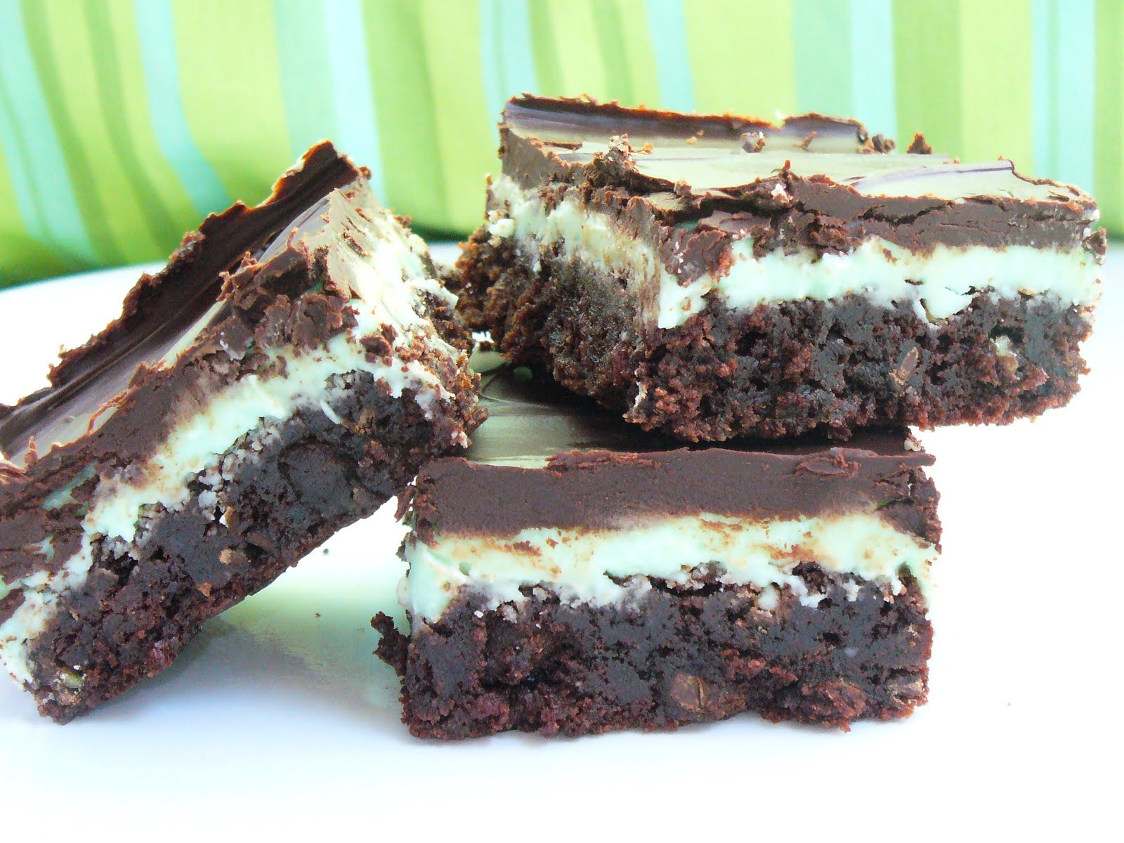 Leenee's Sweetest Delights Creme De Menthe Brownies
