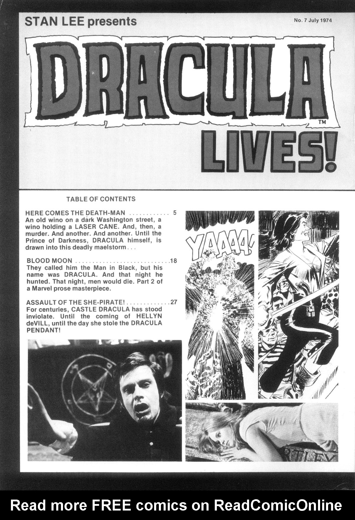 Read online Dracula Lives comic -  Issue #7 - 3
