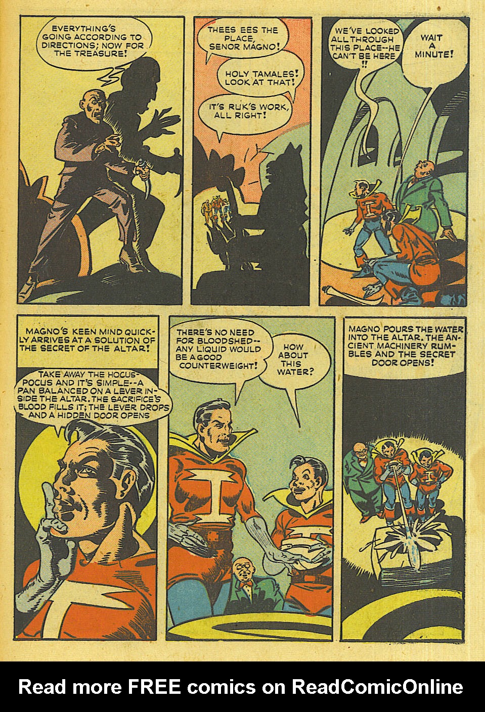 Read online Super-Mystery Comics comic -  Issue #32 - 43