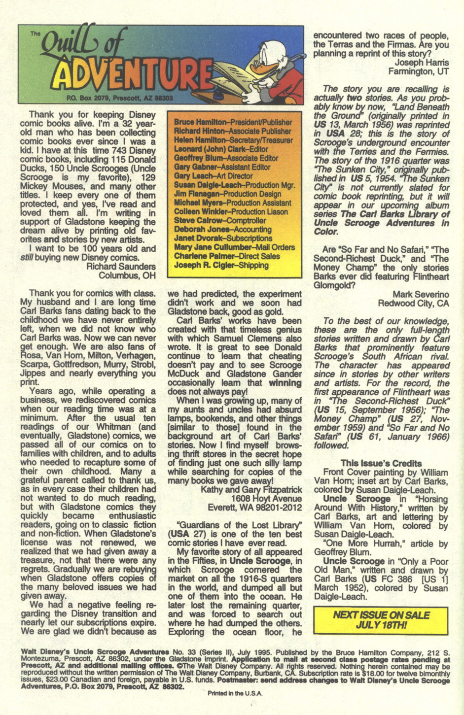 Read online Walt Disney's Uncle Scrooge Adventures comic -  Issue #33 - 66