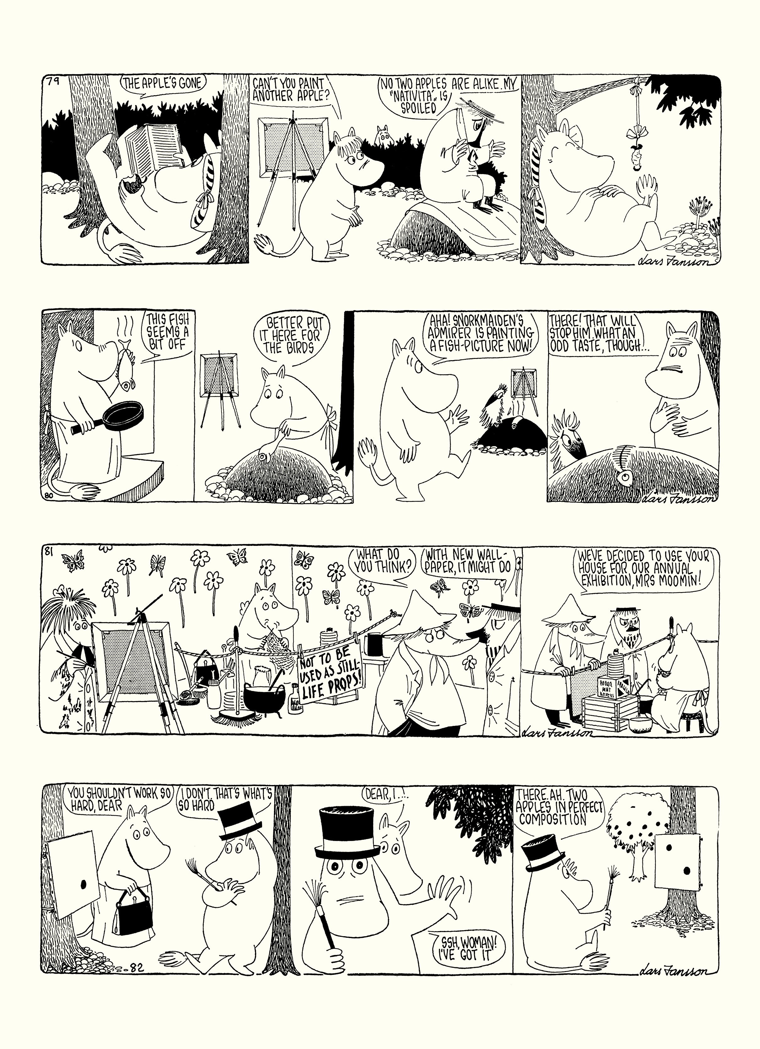 Read online Moomin: The Complete Lars Jansson Comic Strip comic -  Issue # TPB 8 - 47
