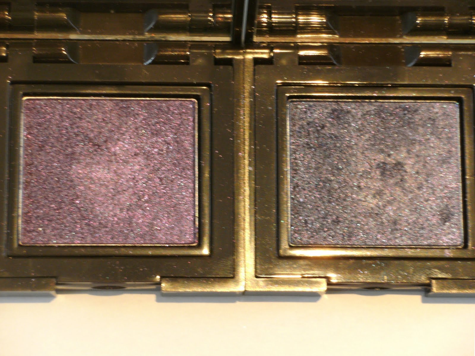 Pleasureflush Bobbi Brown Sparkle Eyeshadows vs. Laura Mercier Sequin