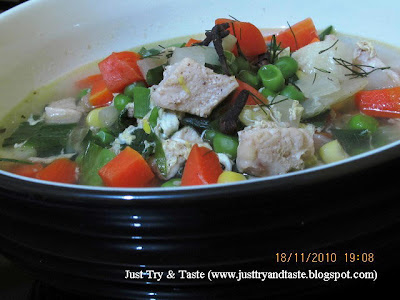 Resep Sup Ayam dan Sayuran Kaya Rempah JTT