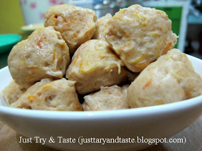 Resep Shrimp Ball Soup (Sup Bola-Bola Udang)