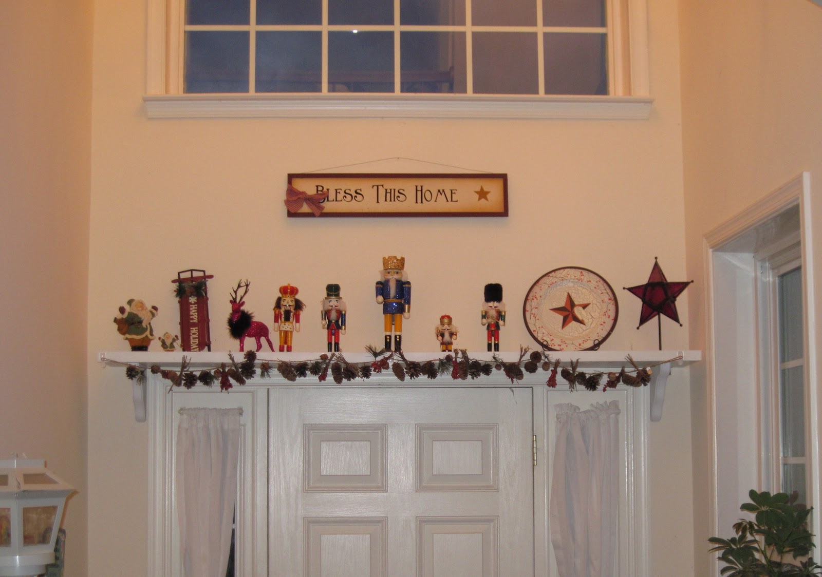 Shamble Ramble DIY A Built In Over The Door Decorative Shelf Reveal