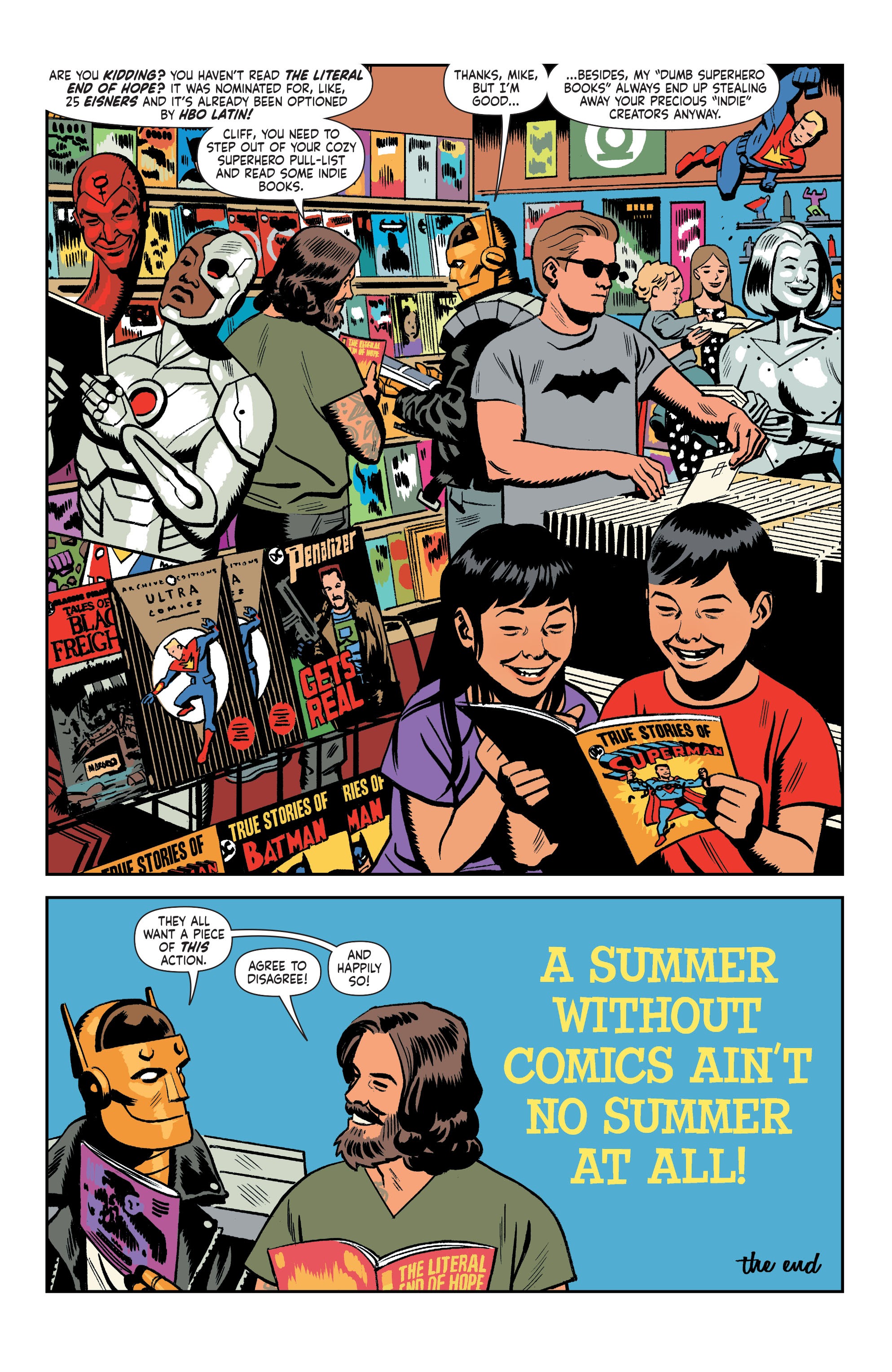 Read online DC Cybernetic Summer comic -  Issue # TPB - 72