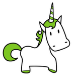 Green Horned Unicorn