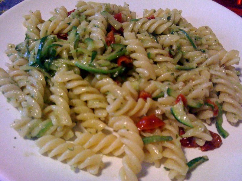 Zuppa ricetta Pasta con zucchine e pomodorini