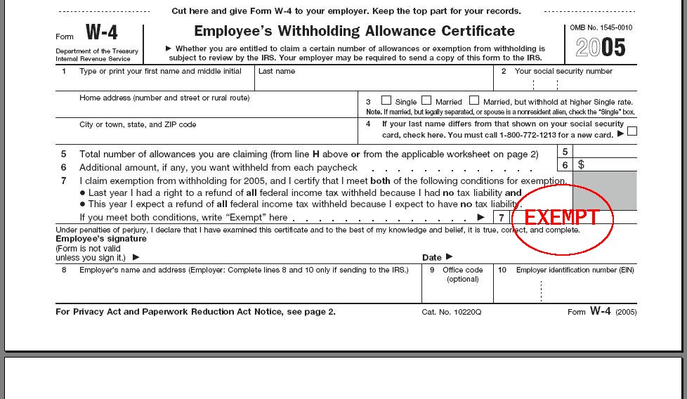 Check Your Exemptions : How to Fill Out Maryland Withholding Form MW507 ...