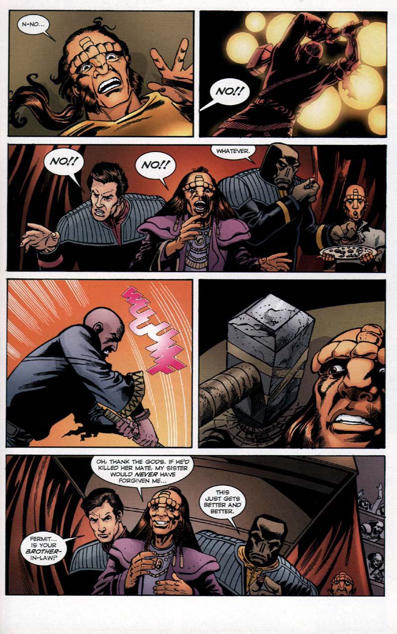 Read online Star Trek: New Frontier - Double Time comic -  Issue # Full - 28