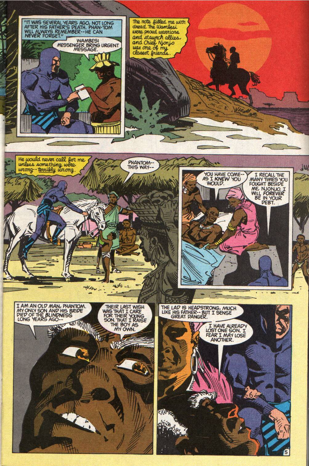 Read online The Phantom (1989) comic -  Issue #7 - 6