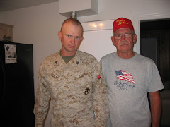 Thank you for serving our country, Kevin and dad!