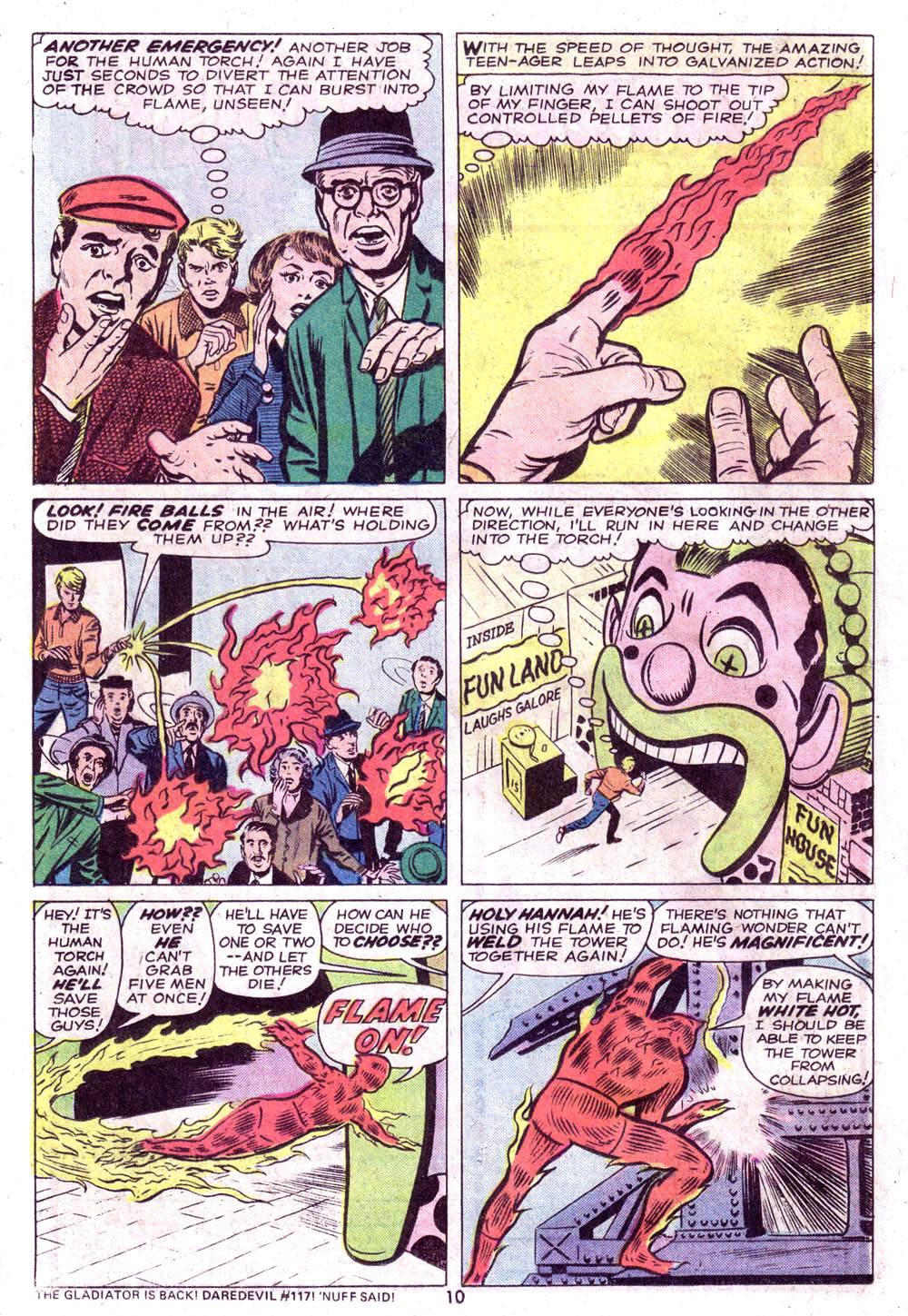 Read online The Human Torch (1974) comic -  Issue #1 - 7